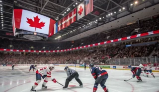 Канада vs США 2025: легендарное противостояние в мировом хоккее Канада vs США 2025: легендарное противостояние в мировом хоккее